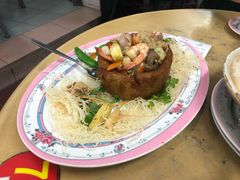 -长城砂煲田鸡粥