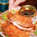 本地人推荐的蟹粉面，没错滴