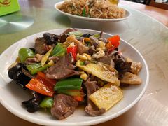 炒猪杂-阿弟早茶·家庭小炒·火锅(九村店)