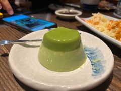 自制招牌抹茶布丁-大雄寿司(中华广场店)