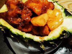 菠萝咕噜猴头菇-水木苼 蔬食料理