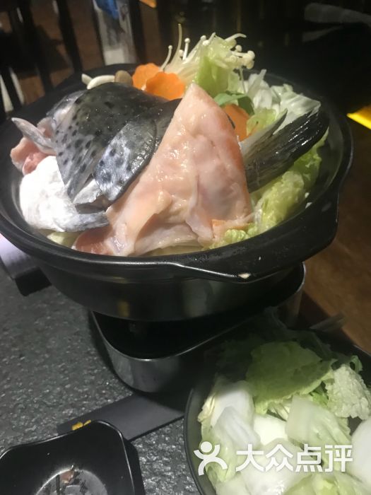 山上下居酒屋(世纪都会店)安康鱼火锅图片 - 第1张