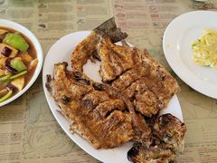 烤虹鳟鱼-北京龙庆四季香农家饭庄·灶台鱼·碳烤虹鳟鱼(龙庆峡店)