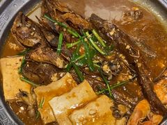 -东来菜馆•手抓海鲜家常菜•海鲜锅贴(鸽子窝店)