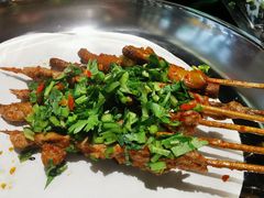 大邑香菜牛肉-杨老头鲜货烧烤(太古里店)