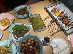 -街角等你.大连海鲜烧烤.经典铁板海鲜串(西安路店)