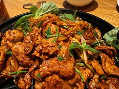 罗勒叶抄手切羊肉-小大董·烤鸭(王府井apm店)