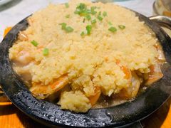 石板蒜蓉虾-小菜园新徽菜(江阴万达店)