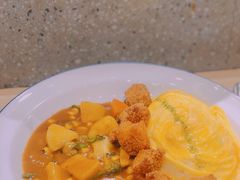 炸鸡块咖喱蛋包饭-池奈·咖喱蛋包饭(熙地港店)