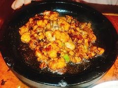 酱爆石锅蛙-绿茶餐厅(蓝色港湾店)