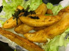 芥末起司薯角-韩时烤肉(丰科万达广场店)