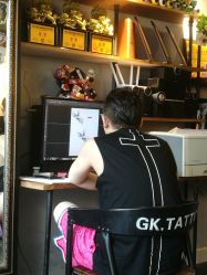 店内环境-怪咖纹身刺青