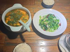 -食欲老院子荆芥疙瘩汤(公园茂店)