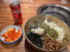 -明洞阿姨·韩式酱蟹烤肉·创意料理(三元桥店)