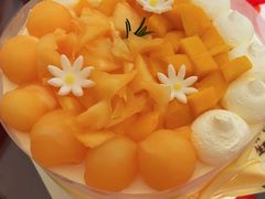 香草芒果拼盘冰淇淋蛋糕-幸福西饼生日蛋糕·下午茶(思明店)