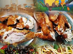 全家福-竹语饭香·原生态农庄·烧鸡·竹筒饭·河鲜(森林海白水寨店)