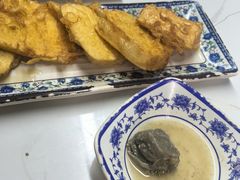 鸡蛋炸馒头片-大槐树烤肉馆