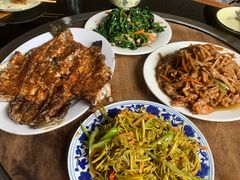 -北京龙庆四季香农家饭庄·灶台鱼·碳烤虹鳟鱼(龙庆峡店)