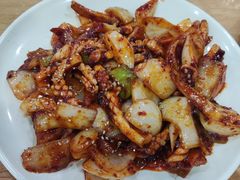 辣炒鱿鱼-贤花饭店(城阳店)