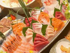 武藏什锦刺身船（十二品）-武藏日本料理(宝安壹方城店)
