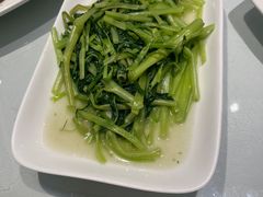 清炒空心菜-周锦记广式餐厅(格林生活坊2期店)