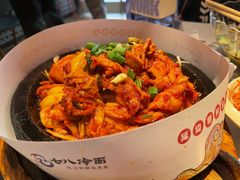 辣白菜五花肉石锅拌饭-七八冷面·延边朝鲜族美食(欢乐谷店)