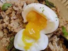 法式波波蛋牛肝菌烩饭-奎克咖啡Cuiqu(晶品店)