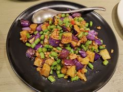 豆角肉沫烧茄子-上屿水产(鼓浪屿一店)
