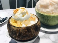 招牌椰皇原汁冰-乐果甜心·潮汕冰室(南澳后宅分店)