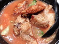 番茄浓汤鸡翅猪扒通粉-华嫂冰室(尖沙咀店)