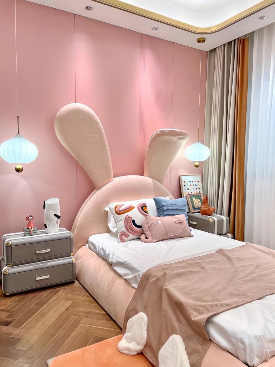 7种好看的公主房设计,女儿房装修别错过!