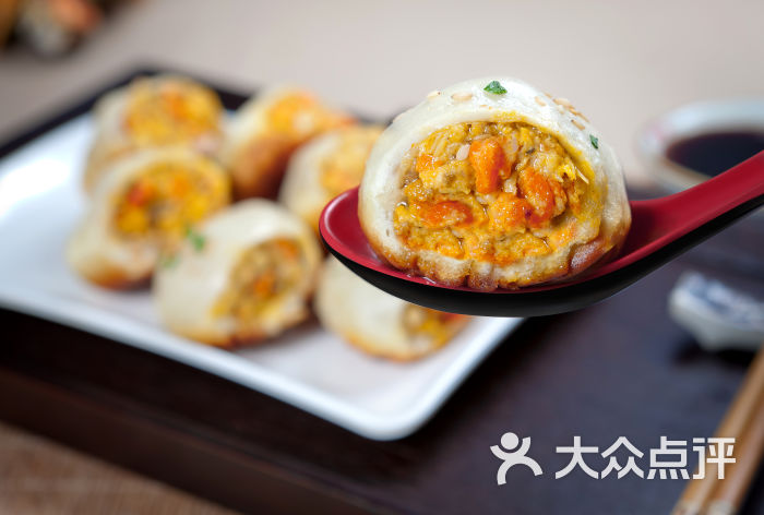 老大坊生煎(白塔东路店)-蟹黄生煎-菜-蟹黄生煎图片-苏州美食-大众点