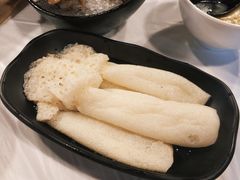 竹荪-鲜入围煮花胶鸡海鲜火锅