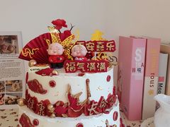 -甜栀·动物奶油蛋糕
