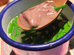 扁菜鸭血汤-丫丫厨娘·柠檬鸭(江南蓝鲸世界店)