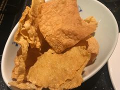 湖南炸豆皮-捞王猪肚鸡火锅(财富中心店)