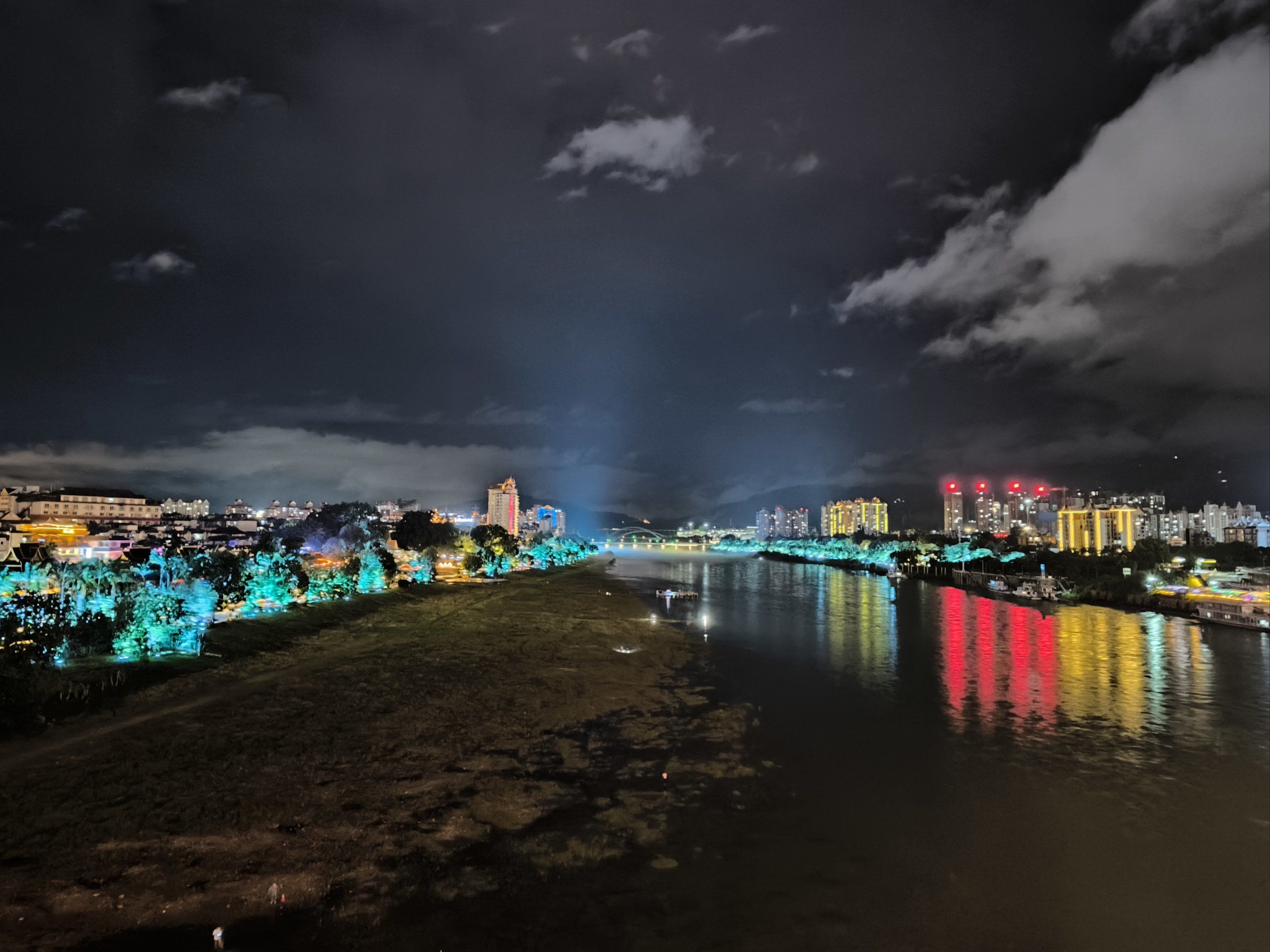 97西双版纳之夜78打卡绝美大桥夜景