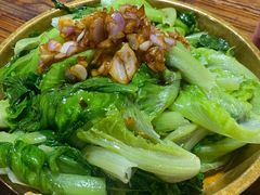 红葱头淋生菜-桃姐农庄老字号(从化温泉店)