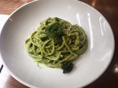 罗勒酱手工宽意面-1981牛排西餐厅(海信店)