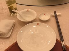 餐具摆设-怡园饭店-餐厅(四望亭店)