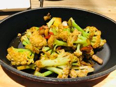 腩肉焗花菜-小大董·烤鸭(凤凰汇店)