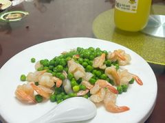 甜豆炒虾仁-方家厨房(玉皇山店)