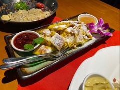 奥皇甜饼配樱桃汁及苹果慕斯-申德勒加油站西餐厅(日坛路总店)