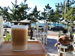 香草拿铁-一杯海(国际海水浴场店)