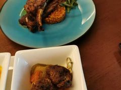 秘制烤新西兰羊排-Tajine Moroccan塔金摩洛哥中东餐厅