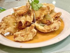 传统锅包肉-黄家饺子东北特色菜馆(湖滨商业街店)
