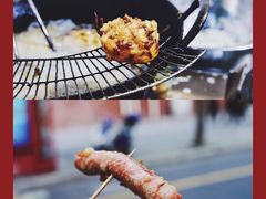 面拖火腿肠-阿婆油墩子(五里桥路188弄小区店)