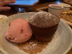巧克力熔岩冰淇淋-Bistro Les Lilas丁香花小酒馆
