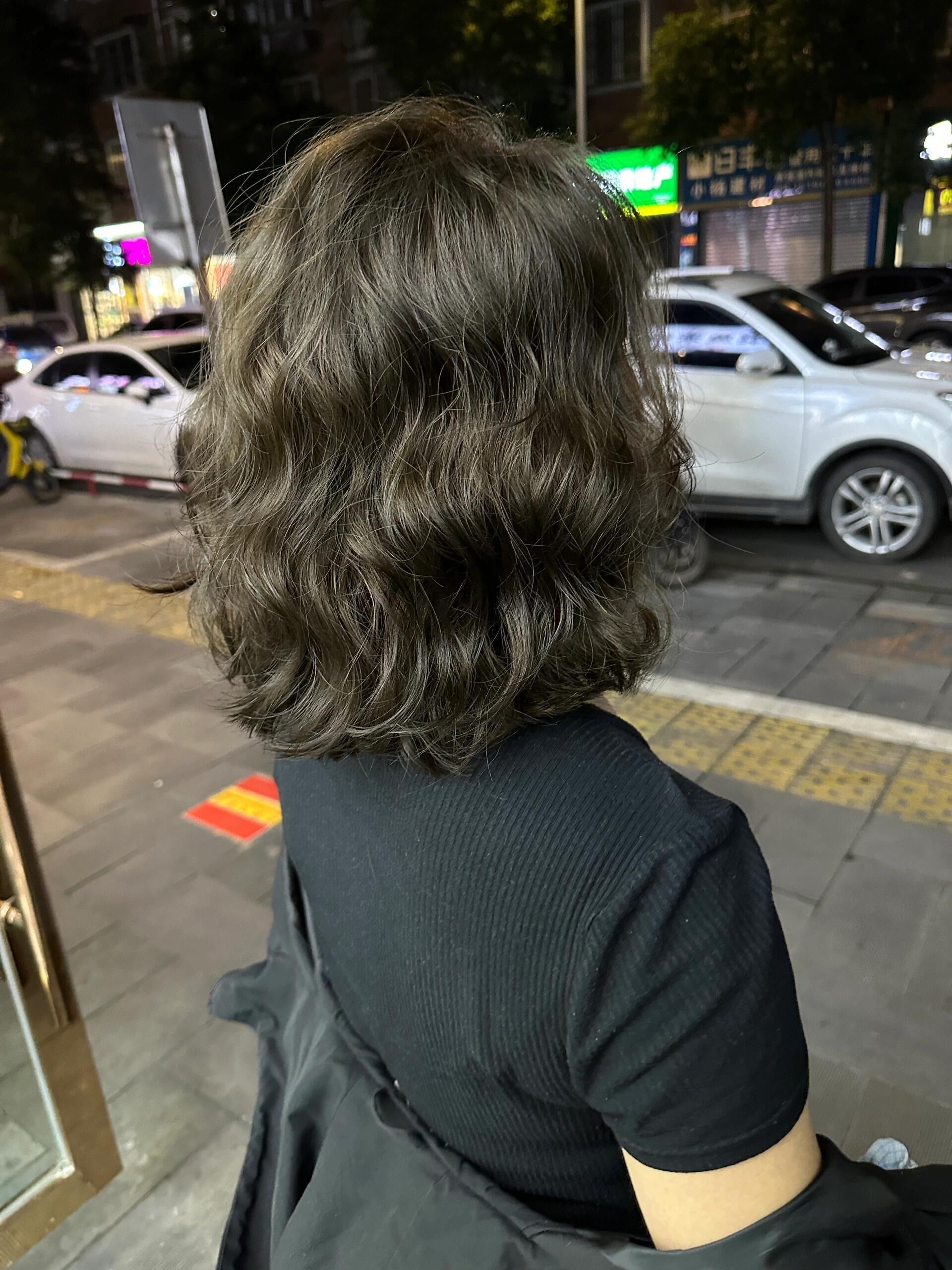 蛋蛋卷
不挑脸型|百搭蛋卷头不论短发