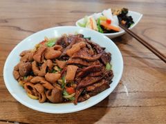 猪肝大肠拌面-兰溪十八浇(天一店)